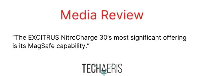 NitroCharge Pro - World's First MagSafe Power Bank by EXCITRUS