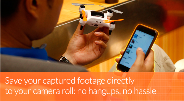 Drone Onagofly 1 Plus Selfie Nano Wifi FPV - Blanc - Neuf