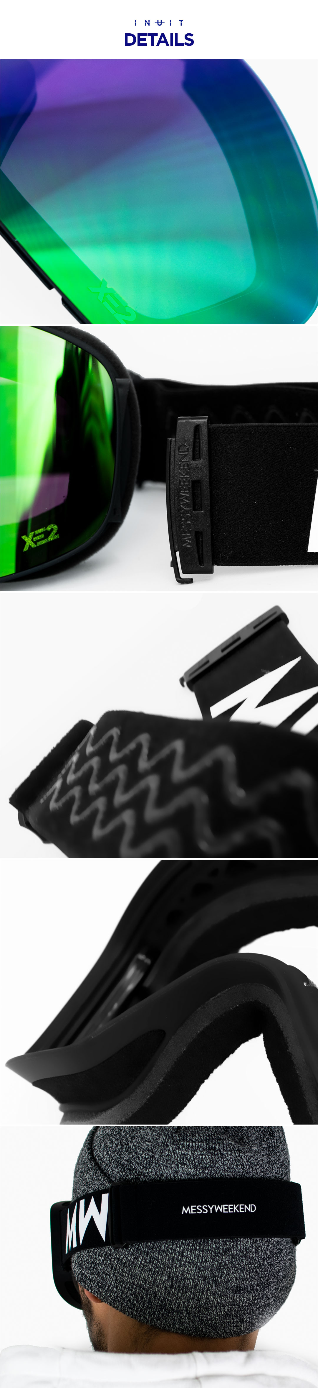 INUIT - Worlds most advanced Snow Goggle lenses by Morten Heick