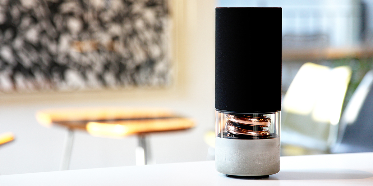 Pavilion : Wireless Speaker & D-Spiral Acoustic by Hult Design - Indiegogo