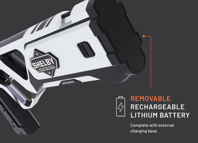SHELBY DESTROYER: Foam Disc Blaster by H.P. Shelby Manufacturing